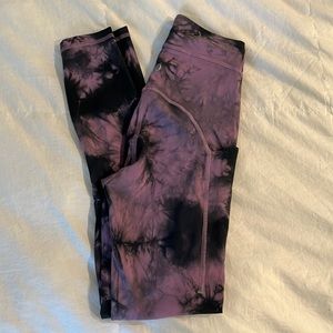 Lululemon Power Thru High-Rise Tight Leggings 25” (7/8) - Size 2 (like new)